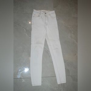ZARA - OFF WHITE JEANS - 4